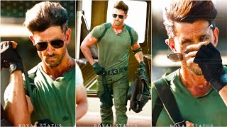 Hrithik Roshan War Entry 🔥 Full screen WhatsApp