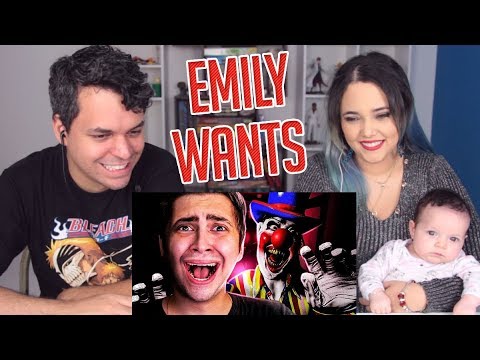 REACT NUNCA MAIS ENTREGO PIZZA! - EMILY WANTS TO PLAY (alanzoka)