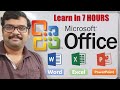 Master MS Office In 7 Hours Word Excel PowerPoint Full Course Complete Tutorial