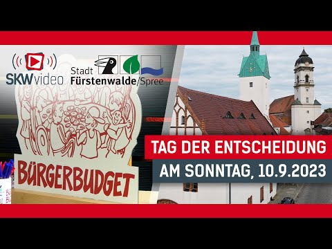 Fürstenwalde: Am 10. September wird über das Bürgerbudget 2024 abgestimmt