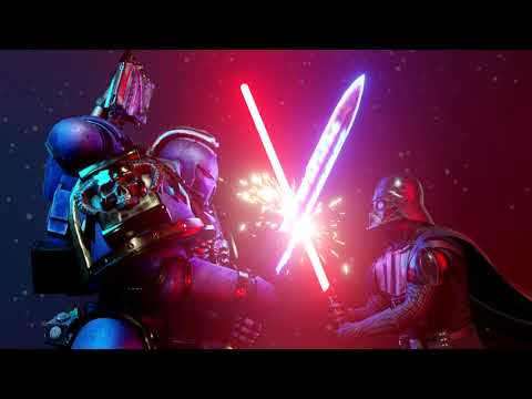 Darth Vader vs Space Marine - Asthma Meets Zeal
