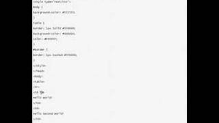 Html Tutorial 3 - Tables, Alignment and CSS