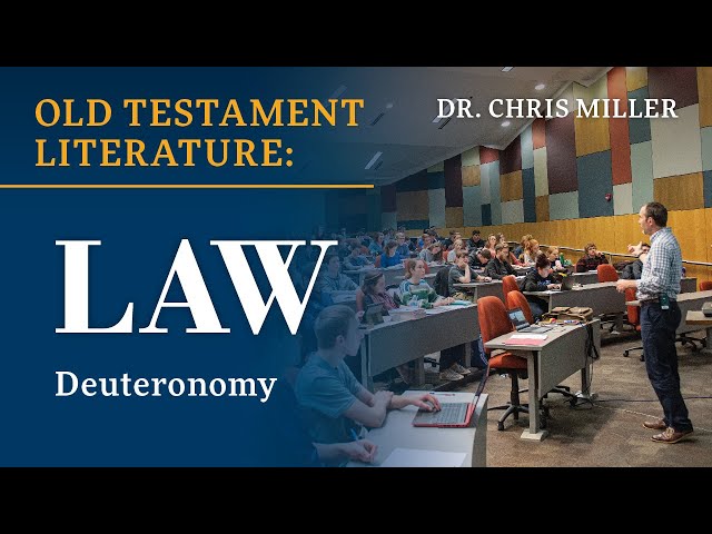 Thumbnail for video titled: Old Testament | Deuteronomy