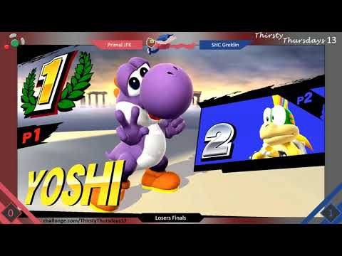 Primal JFK (Marth, Yoshi) vs SHC Greklin (Bowser Jr) - LF