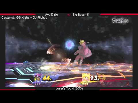 KSL 13 | :Loser's SemiFinals | AvoiD (Captain Falcon) vs Big Boss (Peach)