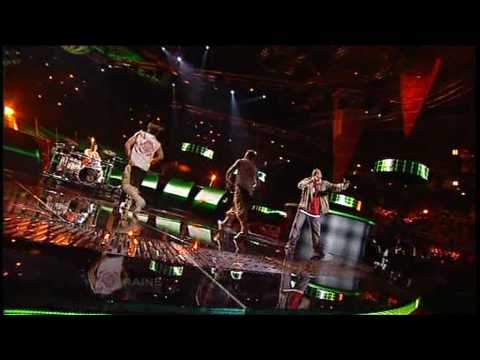 Eurovision 2005 Final 16 Ukraine *Greenjolly* *Razam Nas Bahato* 16:9 HQ