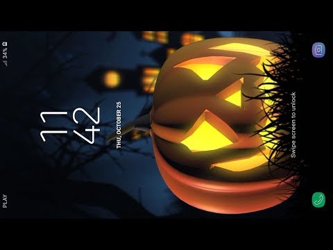 Halloween Night Live Wallpaper Video