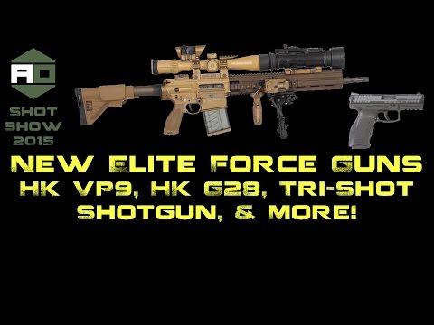 Shot Show 2015: Elite Force Announces New HK VP9, HK G28 DMR & MORE! - Airsoft Obsessed