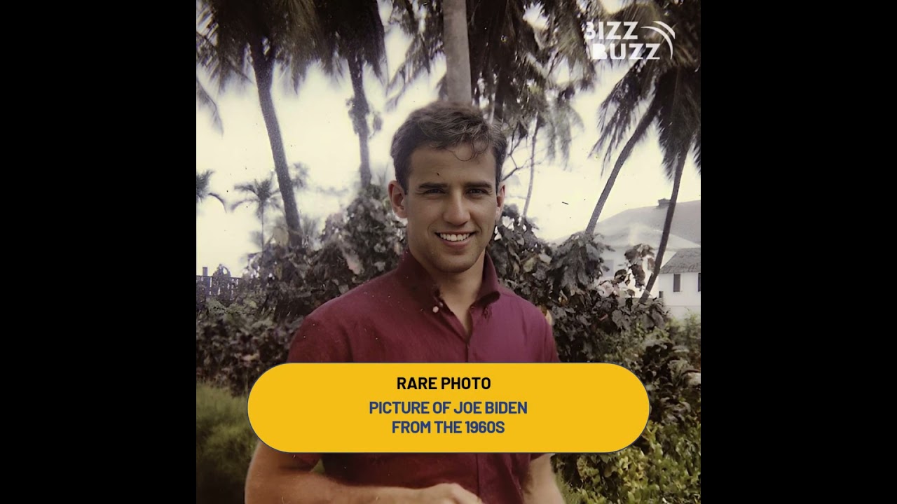 RARE Photo Alert! Joe Biden in 1960s | Bizz Buzz