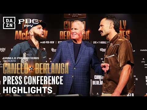 UNDERCARD PRESS CONFERENCE HIGHLIGHTS | Canelo Alvarez vs. Edgar Berlanga