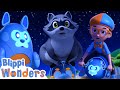 Blippi Learns About Nocturnal Animals Blippi Wonders Animated Series Cartoons For Kids