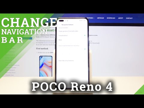 OPPO Reno 4 Gesture Navigation – Change Navigation Bar