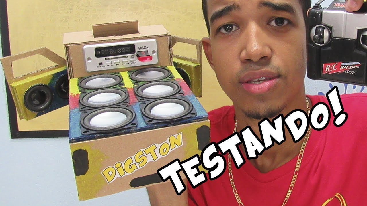 MINI SAVEIRO COM SOM E CONTROLE REMOTO DE PAPELÃO