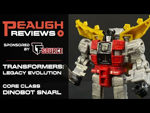 Video Review: Transformers: Legacy Evolution - Core Class SNARL