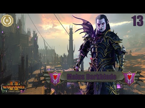 HAG GRAEF FALLS! Malus Darkblade - The Shadow and The Blade Campaign Part #13