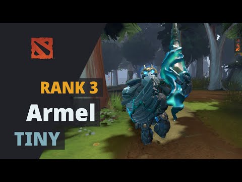 Armel (Rank 3) plays Tiny Dota 2 Full Game