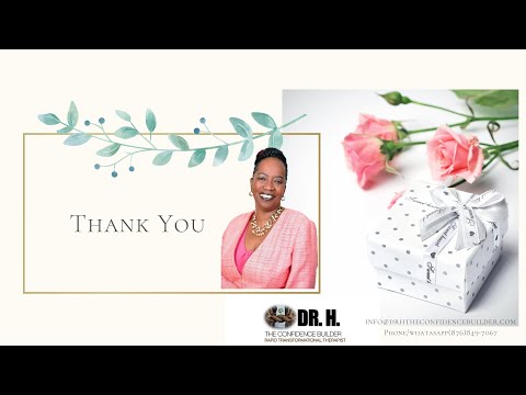 4 steps to clarity with Dr. Sandra Hamilton, the Confidence Builder