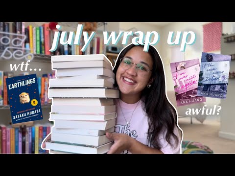 Let's talk about the 14 books I read in July!🫶📚 (July 2024 reading wrap up)