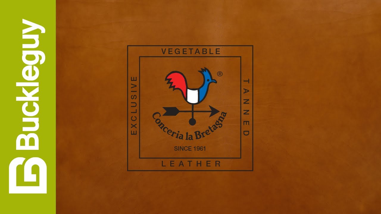 Conceria La Bretagna, Gaucho Oil | Buck Brown | Veg Tan Leather Demo