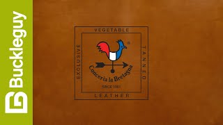 Conceria La Bretagna, Gaucho Oil | Buck Brown | Veg Tan Leather Demo