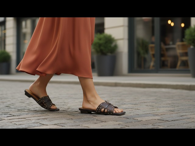 Vídeo relacionado con Guess Elyze, Sandalias Planas Mujer, Negro 003, 38.5 EU