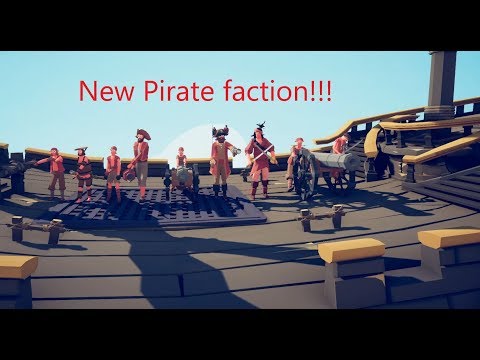 New pirate faction and secret units!!! - Totally Accurate Battle Simulator