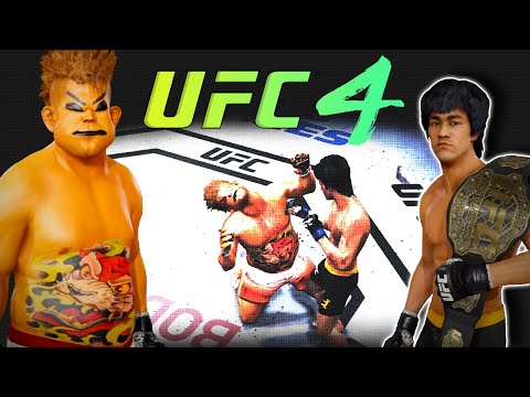Smiley Destroyer vs. Bruce Lee - EA sports UFC 4