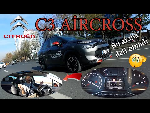 Citroen C3 Aircross / 1.2 Motor Ama! / En Sert ve En Detaylı Test Sürüşlü İnceleme