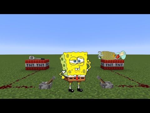 Which lever will Spongebob pull?