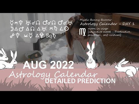 , title : 'August 2022 Astrology Calendar Prediction for all Zodiac Signs | Very detailed analysis day 1-15