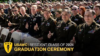 USAWC resident graduation 2024 in 3 minutes