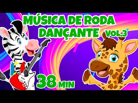 Música de Roda Dançantes Vol. 3 - Giramille 38 min | Desenho Animado Musical