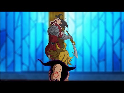 Meliodas vs Zeldris ed Estarossa | Scontro completo ITA