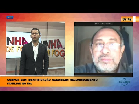 Corpos sem identificação aguardam reconhecimento familiar no IML 04 03 2021