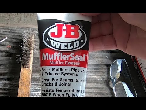 Cheap Muffler Repair with JB Weld