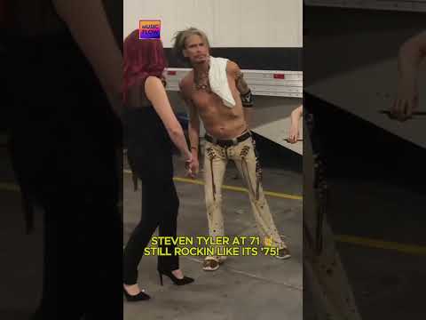 Steven Tyler at 71 — Still Rockin’ Like It’s ’75! 🤘#steventyler #aerosmith