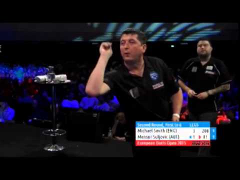 2015 European Darts Open Round 2 M.Smith vs Suljovic