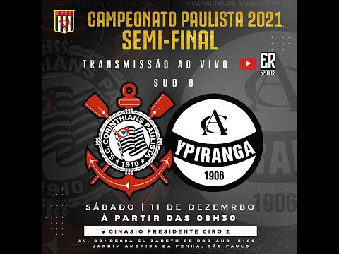 Semi-final do Campeonato Paulista entre SC Corinthians x CA Ypiranga - SUB 8