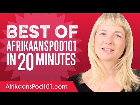 Learn Afrikaans with the Best of AfrikaansPod101