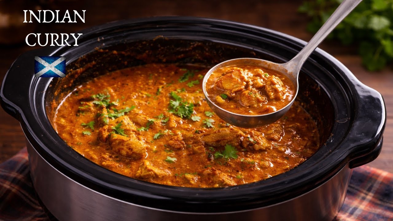 Slow Cooker Indian Takeaway Style Chicken Curry