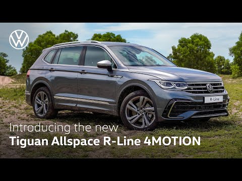The new Tiguan Allspace R-Line 4MOTION