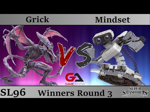SmashLAN'd 96 - Winners Round 3: Grick (Ridley) vs GA | AF | Mindset (ROB)