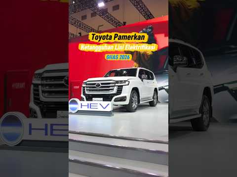 Toyota pamer lini elektrifikasi terbaru di GIIAS 2026.