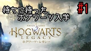 [ホグワーツレガシー]#1 いよいよ入学　寮はもちろんあそこ🐍　概要欄ご覧ください