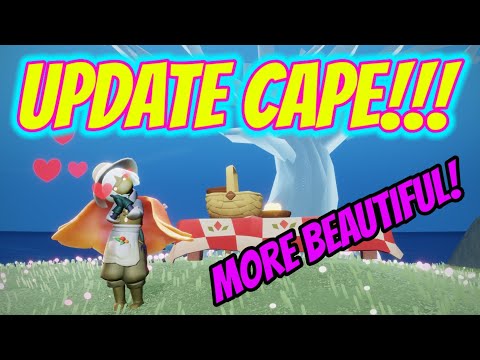 update cape [ Days of bloom ] sky childrens of the light [ skycotl ]
