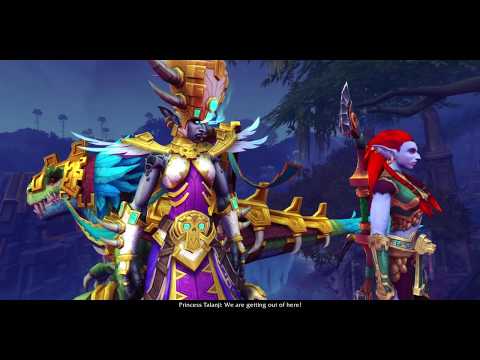 Nazmir Story: Main Quest Line & All Cutscenes (WOW BFA)