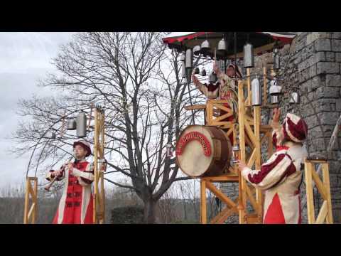 Compagnie  Les Gueules de Loup.Brillant Medieval bells composition .Enjoy It now Video