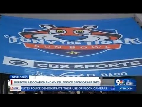 Kellogg ends Tony the Tiger Sun Bowl partnership