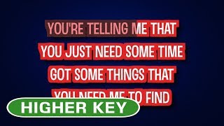 Joss Stone - Don&#39;t Start Lying to Me Now | Karaoke Higher Key