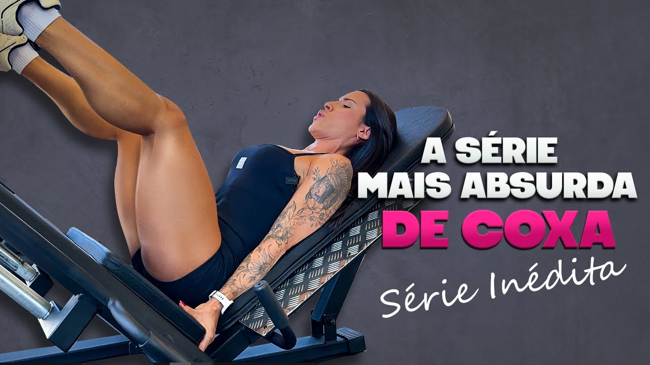 A série mais eficiente que já passei para ganhar coxas